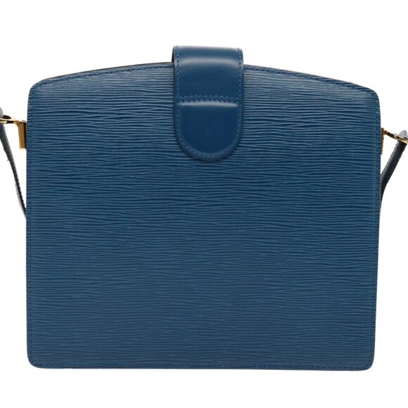 LOUIS VUITTON Epi Capuchin Shoulder Bag Blue - Picture 2 of 16
